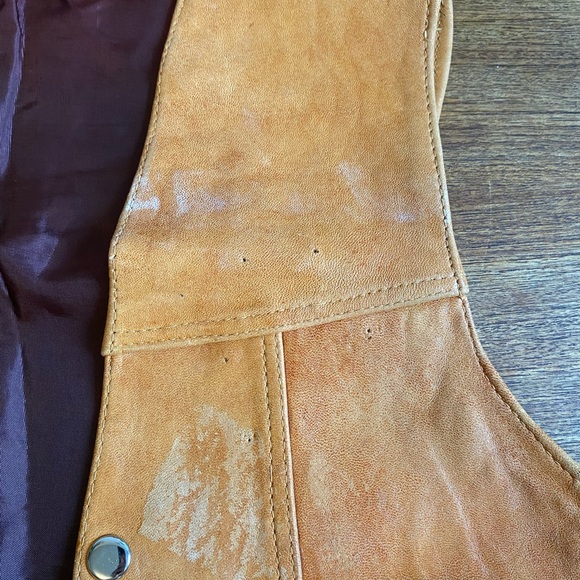 Genuine leather western vest - Picture 6 of 6